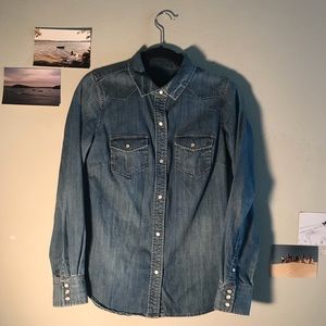 J.Crew Factory Chambray Shirt